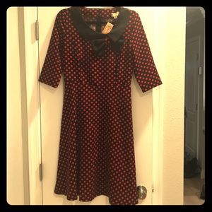 NWT Lindy Bop Polka Dot Dress